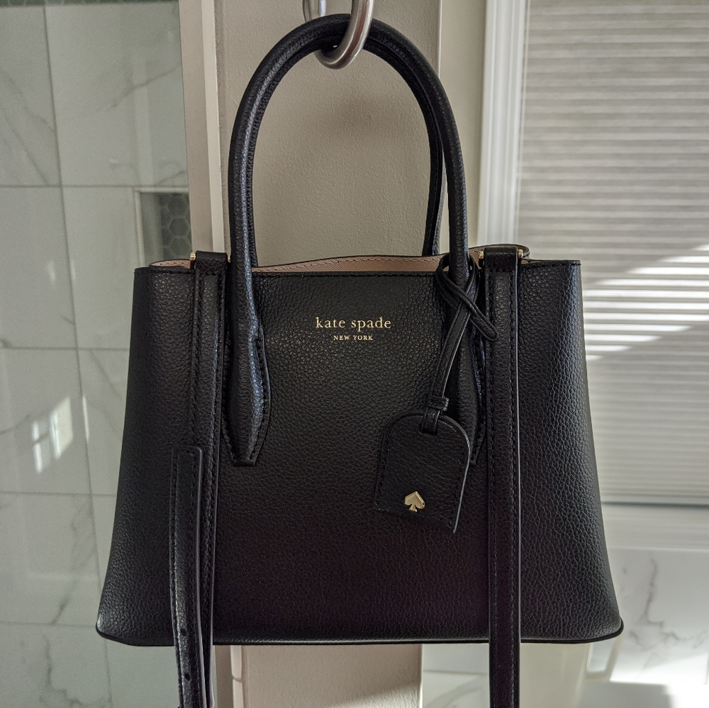kate spade eva small satchel leather